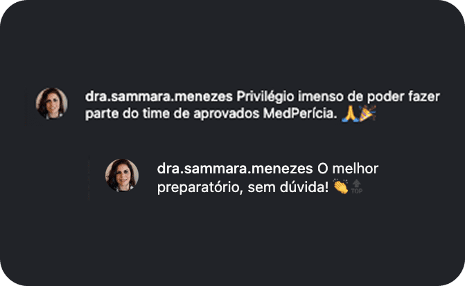 Depoimento de aluno aprovado